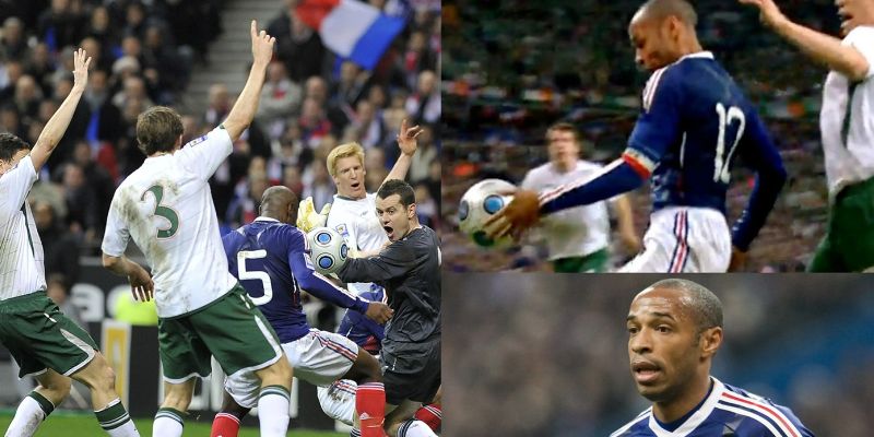 “Bàn tay của Chúa” Thierry Henry vs Ireland 2010 “Bàn tay của Chúa” Thierry Henry vs Ireland 2010